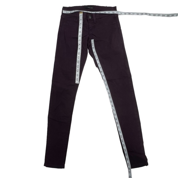 Flying Monkey Purple Skinny Stretch Jeans Size 1 Wome - Picture 5 of 6